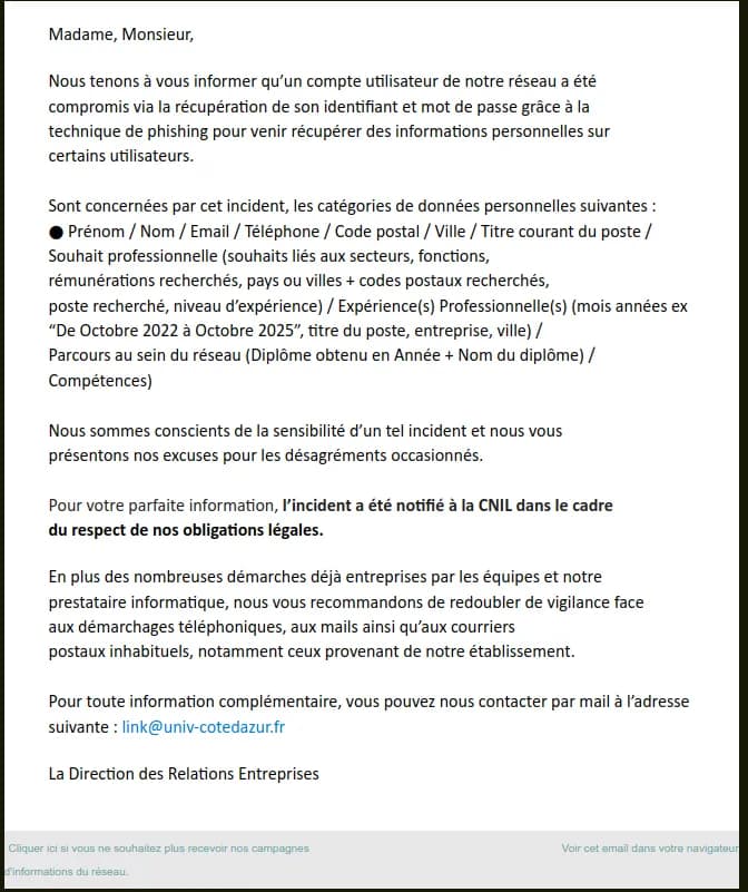 Preuve de fuite du 10 avril 2026