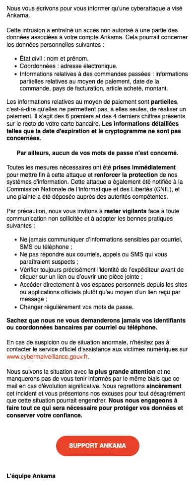 Preuve de fuite du 30 avril 2026