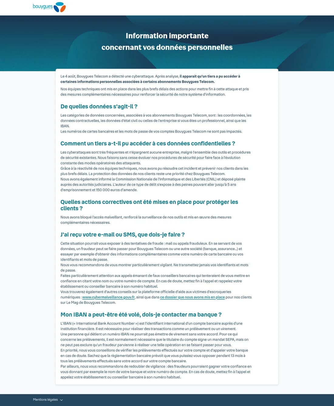 Preuve de fuite du 6 août 2025