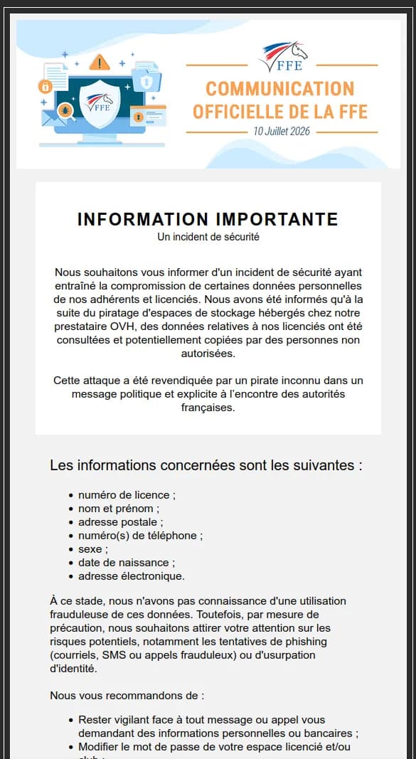 Preuve de fuite du 11 juillet 2026