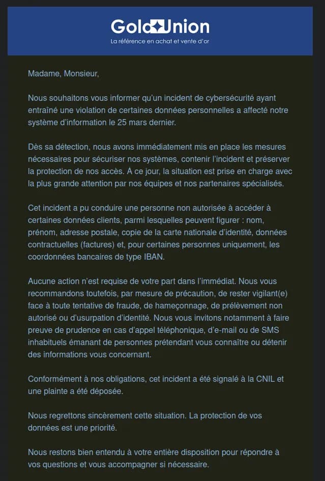 Preuve de fuite du 2 avril 2026