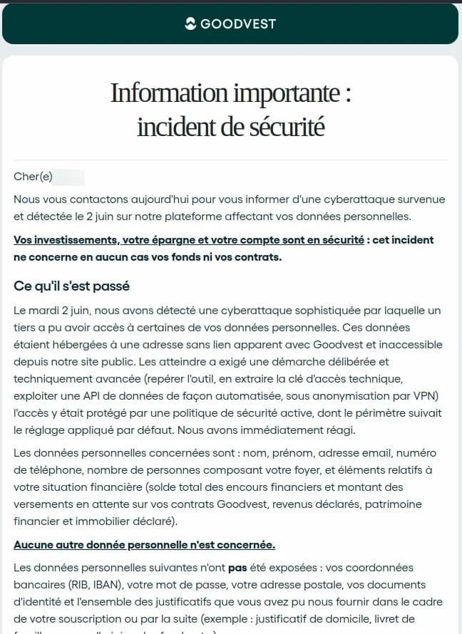 Preuve de fuite du 4 juin 2026