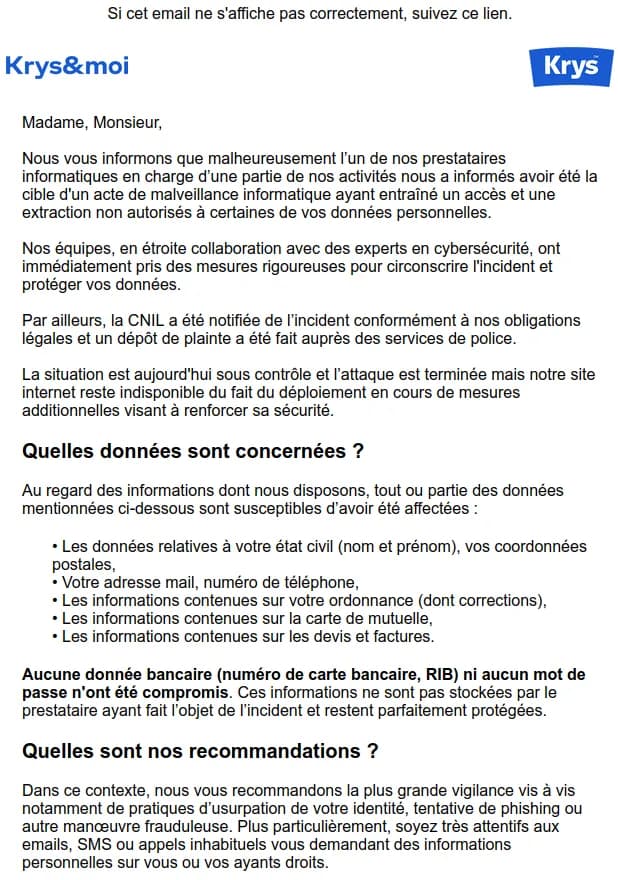 Preuve de fuite du 23 mai 2026